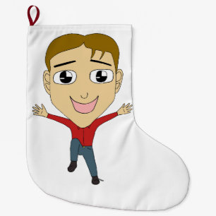 chibi stor julstrumpa