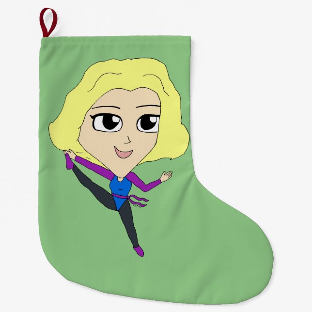 chibi stor julstrumpa (Framsidan)