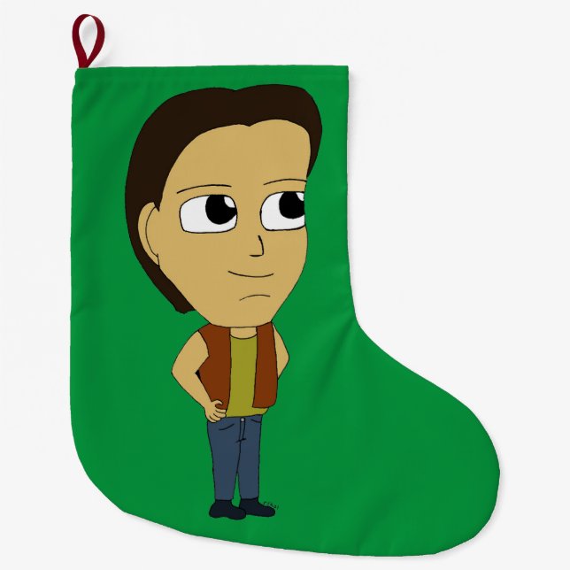 chibi stor julstrumpa (Framsidan)