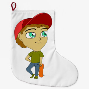 chibi stor julstrumpa