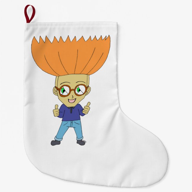 chibi stor julstrumpa (Framsidan)