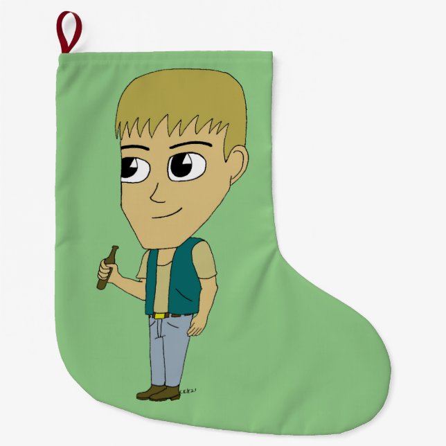 chibi stor julstrumpa (Framsidan)