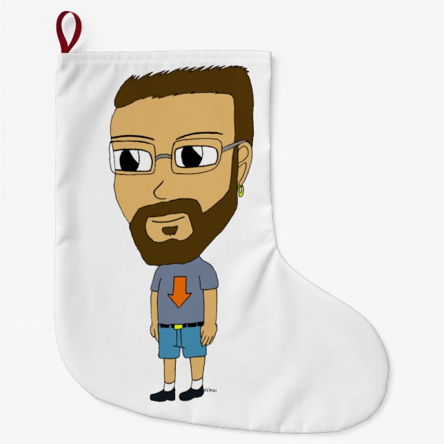 chibi stor julstrumpa (Framsidan)