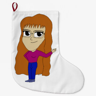 chibi stor julstrumpa