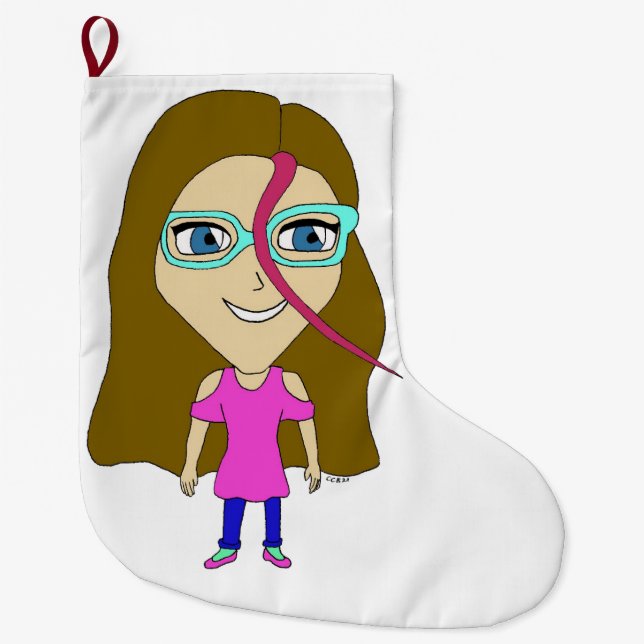 chibi stor julstrumpa (Framsidan)