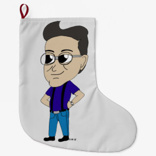chibi stor julstrumpa
