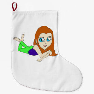 chibi stor julstrumpa