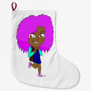 chibi stor julstrumpa