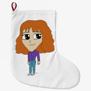 chibi stor julstrumpa