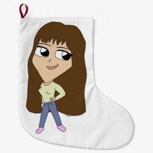 chibi stor julstrumpa