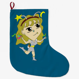 chibi stor julstrumpa