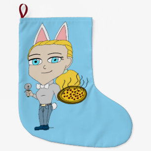 chibi stor julstrumpa