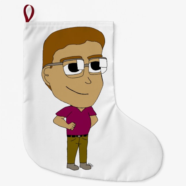 chibi stor julstrumpa (Framsidan)