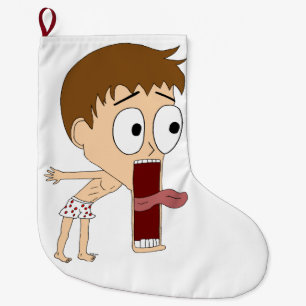 chibi stor julstrumpa