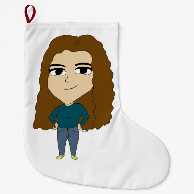 chibi stor julstrumpa (Framsidan)