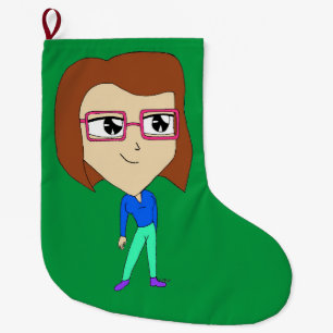 chibi stor julstrumpa