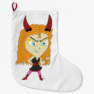 chibi stor julstrumpa