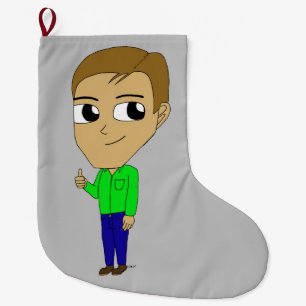chibi stor julstrumpa