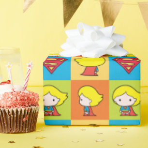 Chibi Supergirl Character Turnround Presentpapper