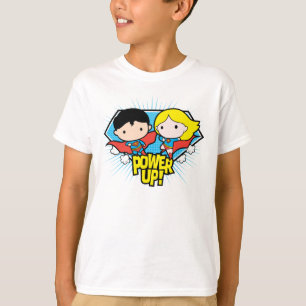 Chibi Superman & Chibi Supergirl Power Up! Tröja