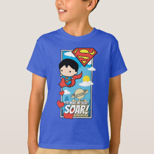 Chibi Superman - du gör mitt hjärta varmt Alla hjä T Shirt