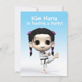 Chibi Taekwondo Inbjudningar