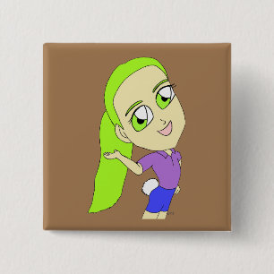 Chibi tjej med knapp svan