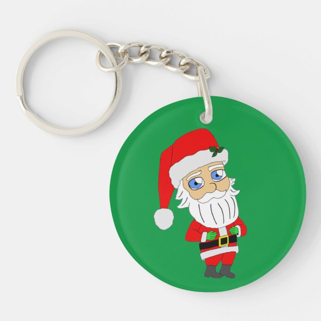 chibi tomte nyckelring (Framsidan)