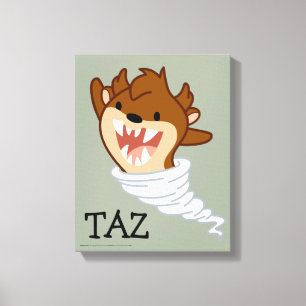 Chibi Tornado TAZ™ Canvastryck