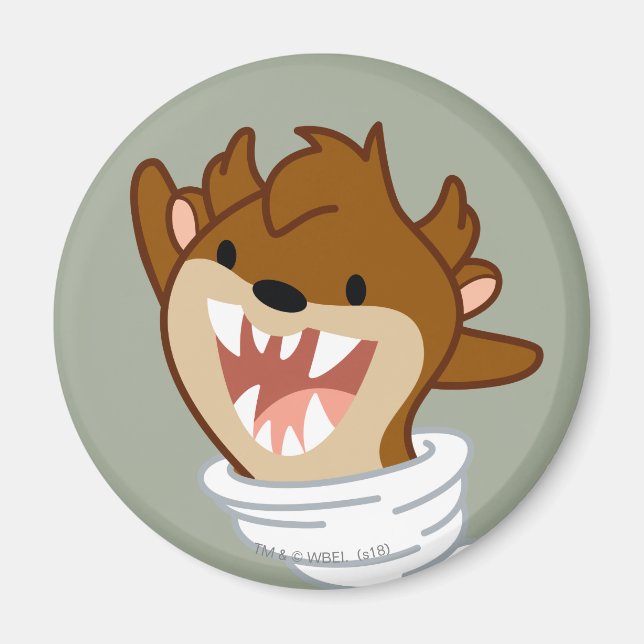Chibi Tornado TAZ™ Magnet (Framsidan)