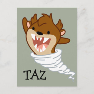 Chibi Tornado TAZ™ Vykort
