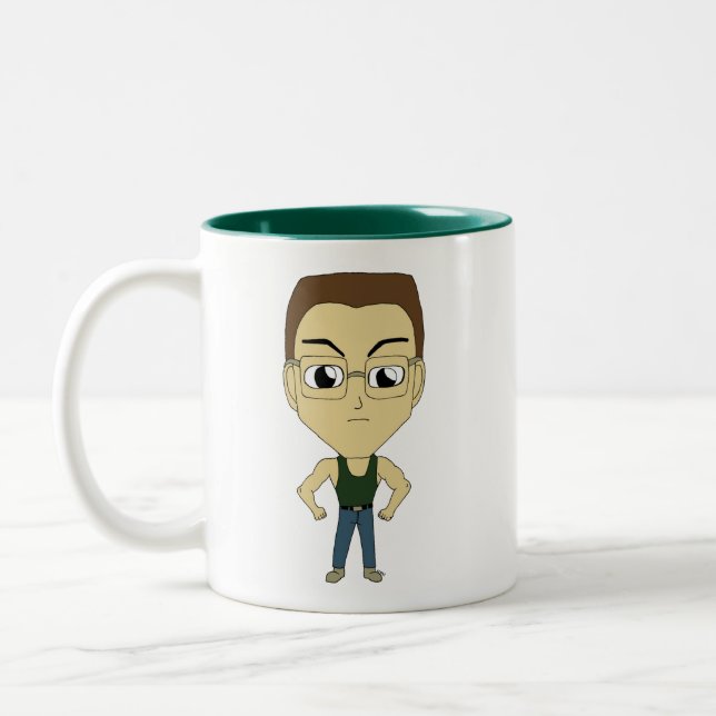 chibi Två-Tonad mugg (Vänster)