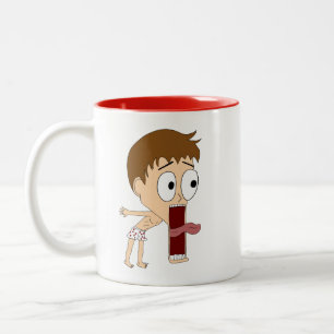 chibi Två-Tonad mugg