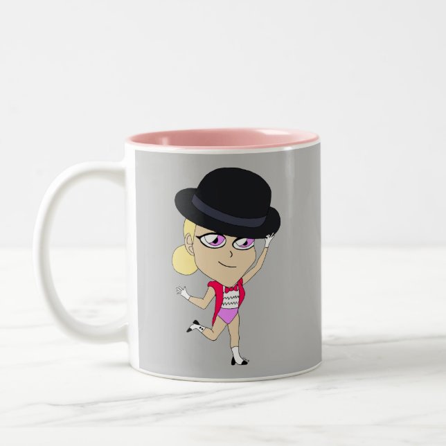 chibi Två-Tonad mugg (Vänster)