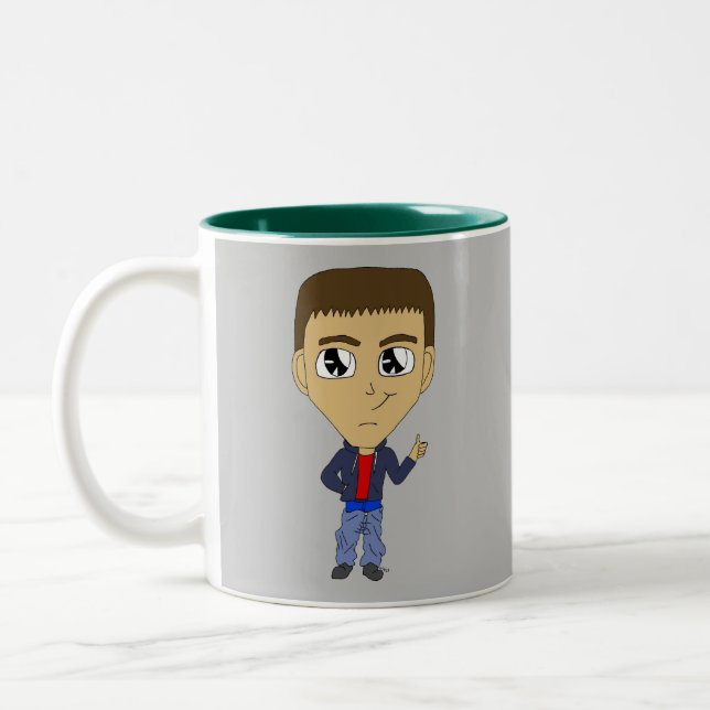 chibi Två-Tonad mugg (Vänster)