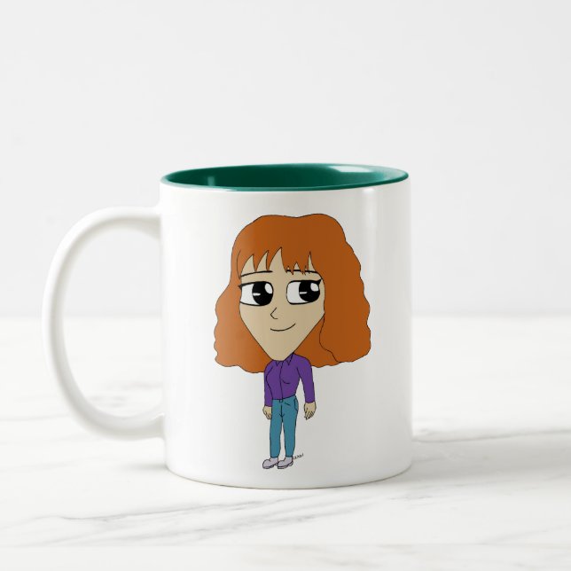 chibi Två-Tonad mugg (Vänster)