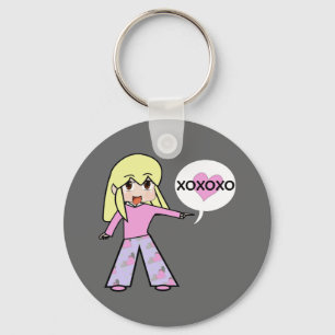 Chibi Valentine Nyckelring