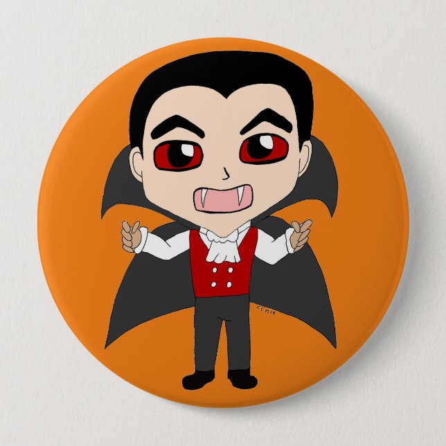 chibi vampyr knapp (Framsida)