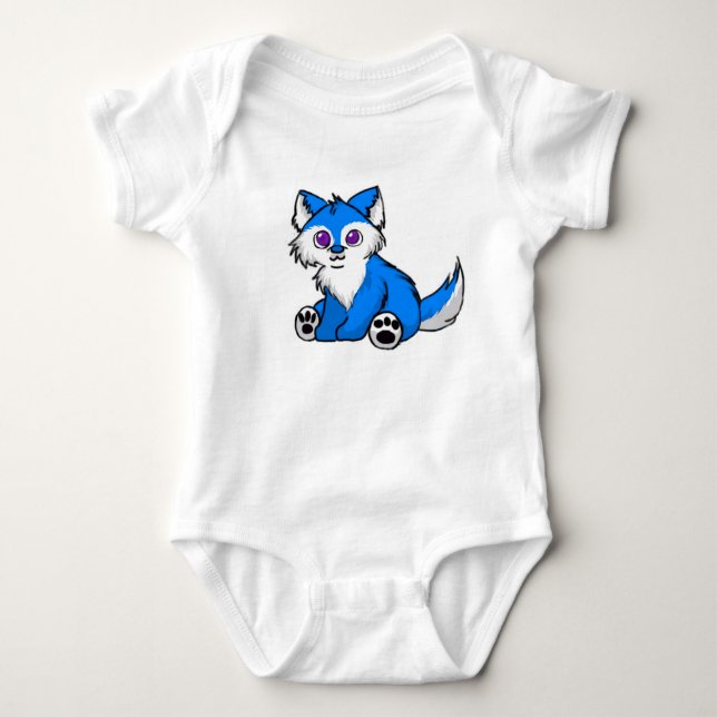 Chibi varg Onsie Tee (Framsida)