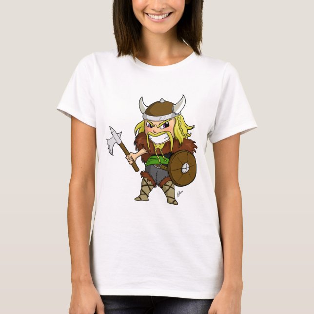 Chibi Viking T-shirt (Framsida)