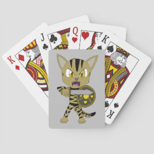 Chibi Warrior Cat Casinokort