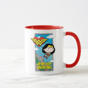 Chibi Woman - Berätta sanningen Valentine Mugg