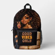 Chibi Woman Ryggsäck – Stylig Animesäck för Modein