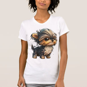 Chibi Yorkshire Terrier T Shirt