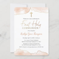 Chic 1: Kommunision Airy Soft rosa water color