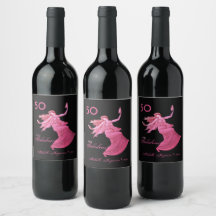 Chic 50:e födelsedag Rosa Kvinna Dancer Personal N