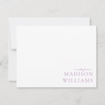 Chic A Note from Script Typography Lila Note