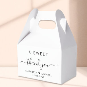 Chic A Sweet Tack Bröllop Presentaskar