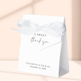 Chic A Sweet Tack Wedding Favor Boxes Presentaskar