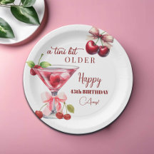 Chic A Tini Bit Older Cherry Martini 45-årsdag
